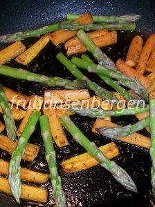 Gulrot, asparges og rosmarin